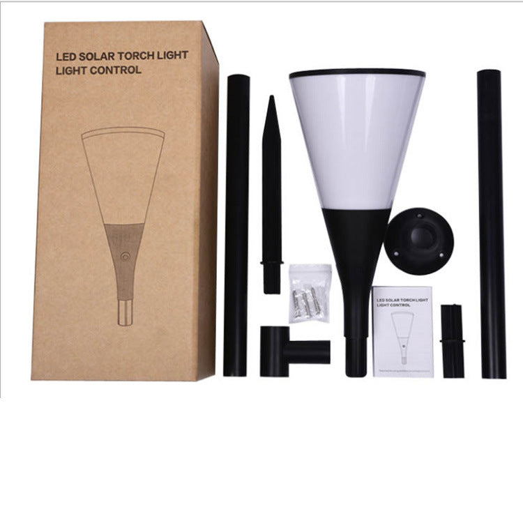 Solar Flame torch outdoor induction light