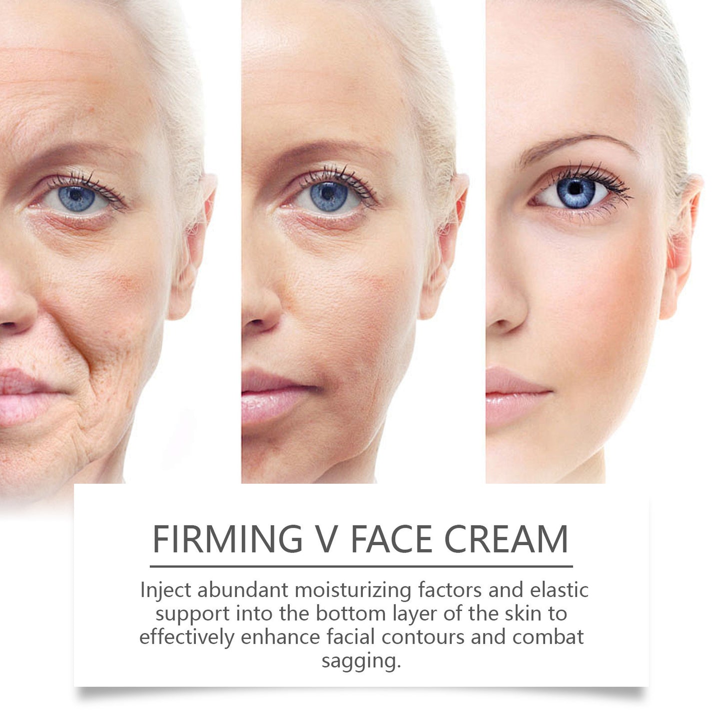 Firming V Face Care Cream Anti-Aging Wrinkle Line Brightening