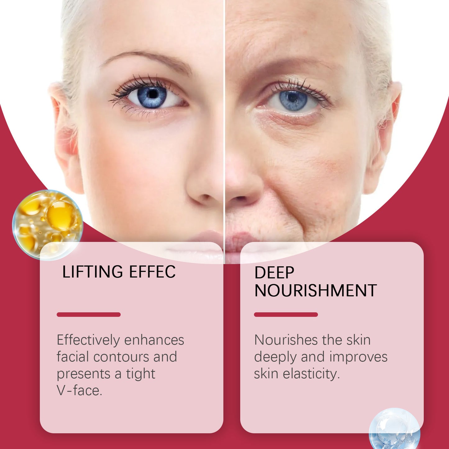 Firming V Face Care Cream Anti-Aging Wrinkle Line Brightening